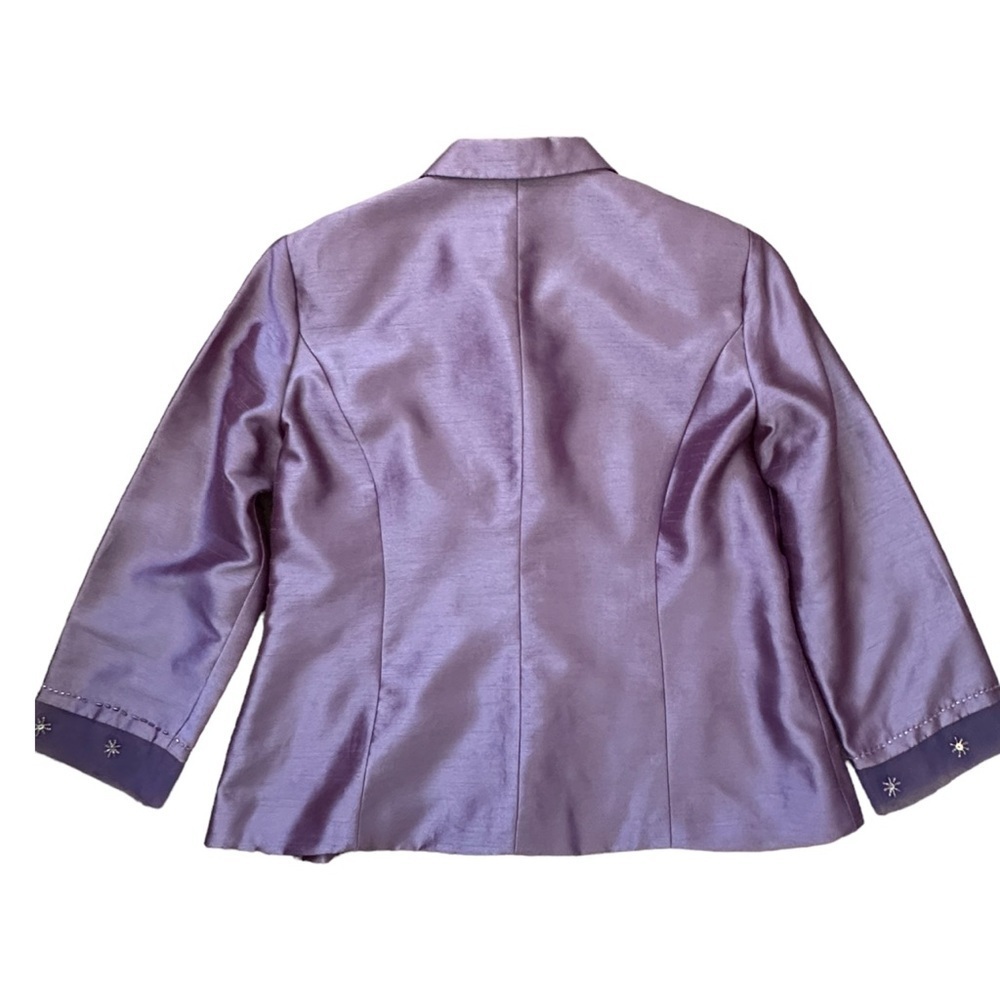 Jessica Howard size 14 Blazer purple lined - Picture 2 of 8